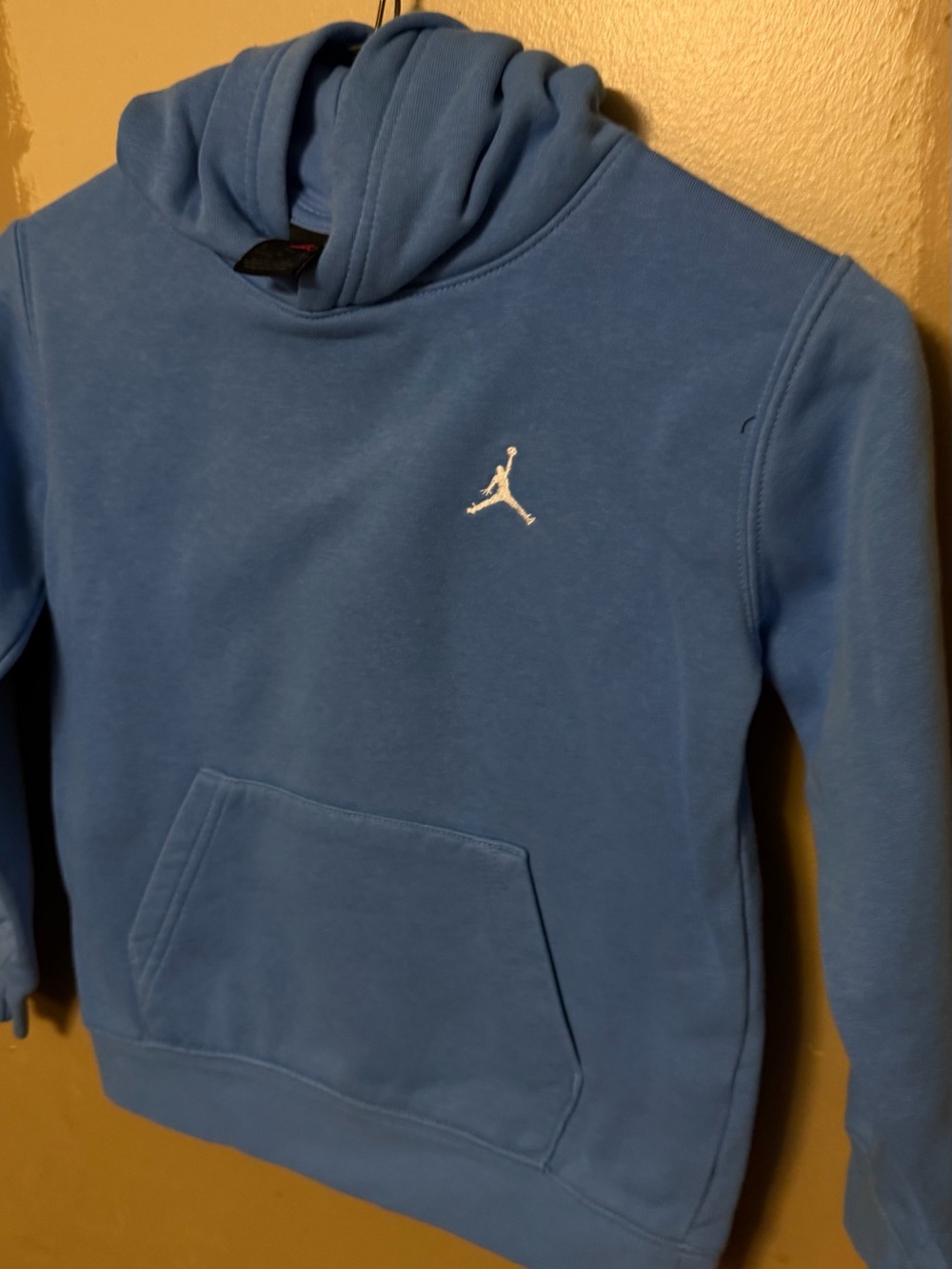 Kids blue pullover hoodie